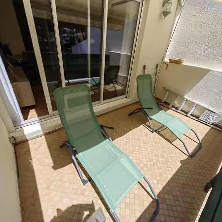 T2 Climatise Avec Piscine, Tennis, Parking - A 1km De La ! - Fr-1-607-174 * 아그