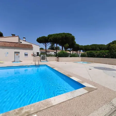 T2 Climatise Avec Piscine, Tennis, Parking - A 1km De La ! - Fr-1-607-174 아그